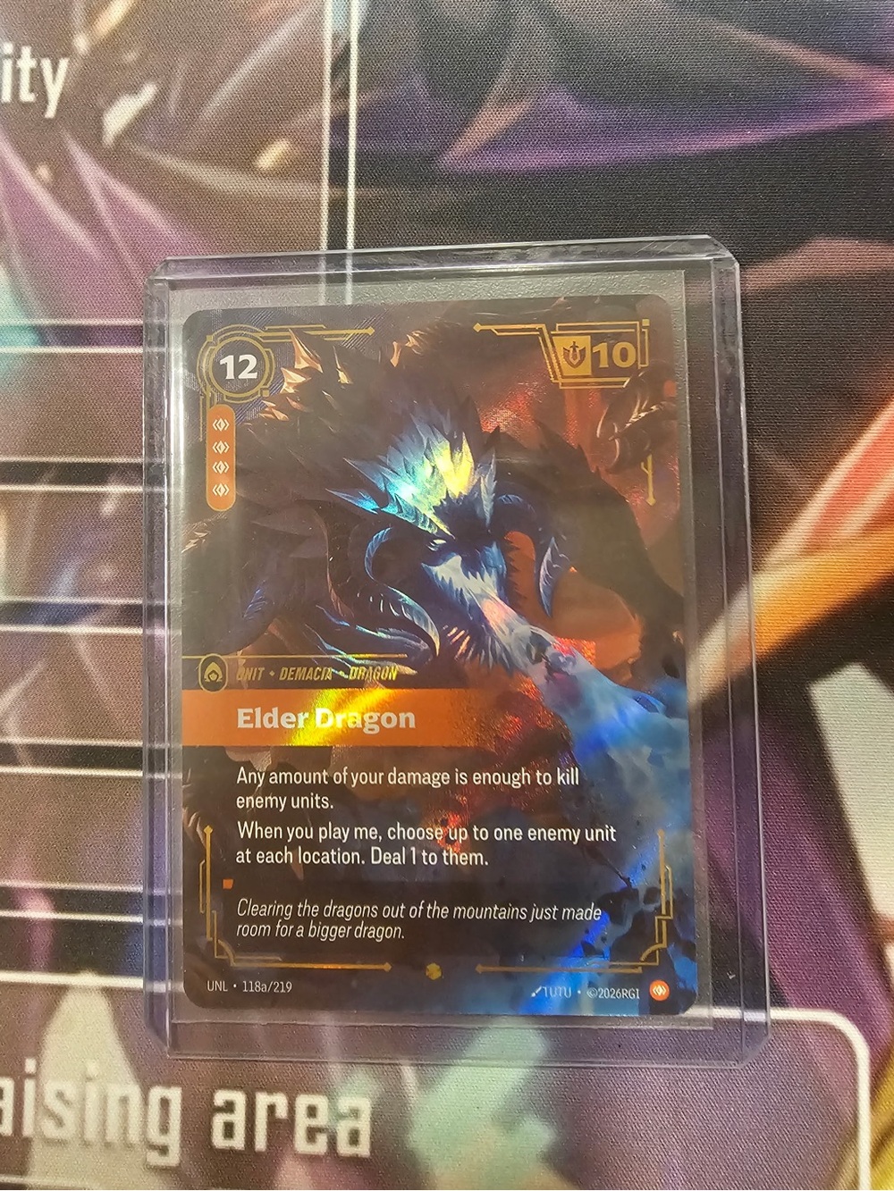 Elder Dragon
UNL - 118a/219
TUTU